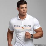 PORA210600 POLO BANDERA ESPAÑA  LOKYWEAR