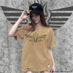 UV-SS5082300401 camiseta oversize mujer rotos estampado loky - Imagen 2