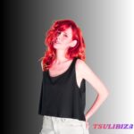 TSULIBIZA00 TOP CROP ANCHO DE TIRANTES MUJER STILO IBIZA