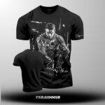 TSRA190018 CAMISETA ESTAMPADO IMAGEN GARABATO - Imagen 2