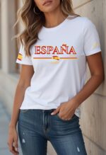 MTSRA150000ES CAMISETA MUNDIAL ESPAÑA MUJER